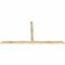 Ekena Millwork Portland Rough Sawn Timber Gable Bracket, Douglas Fir, 96"W x 48"H x 2"D x 4"F, 12/12 Pitch GBW096X48X0204POR00RDF - alternate 2